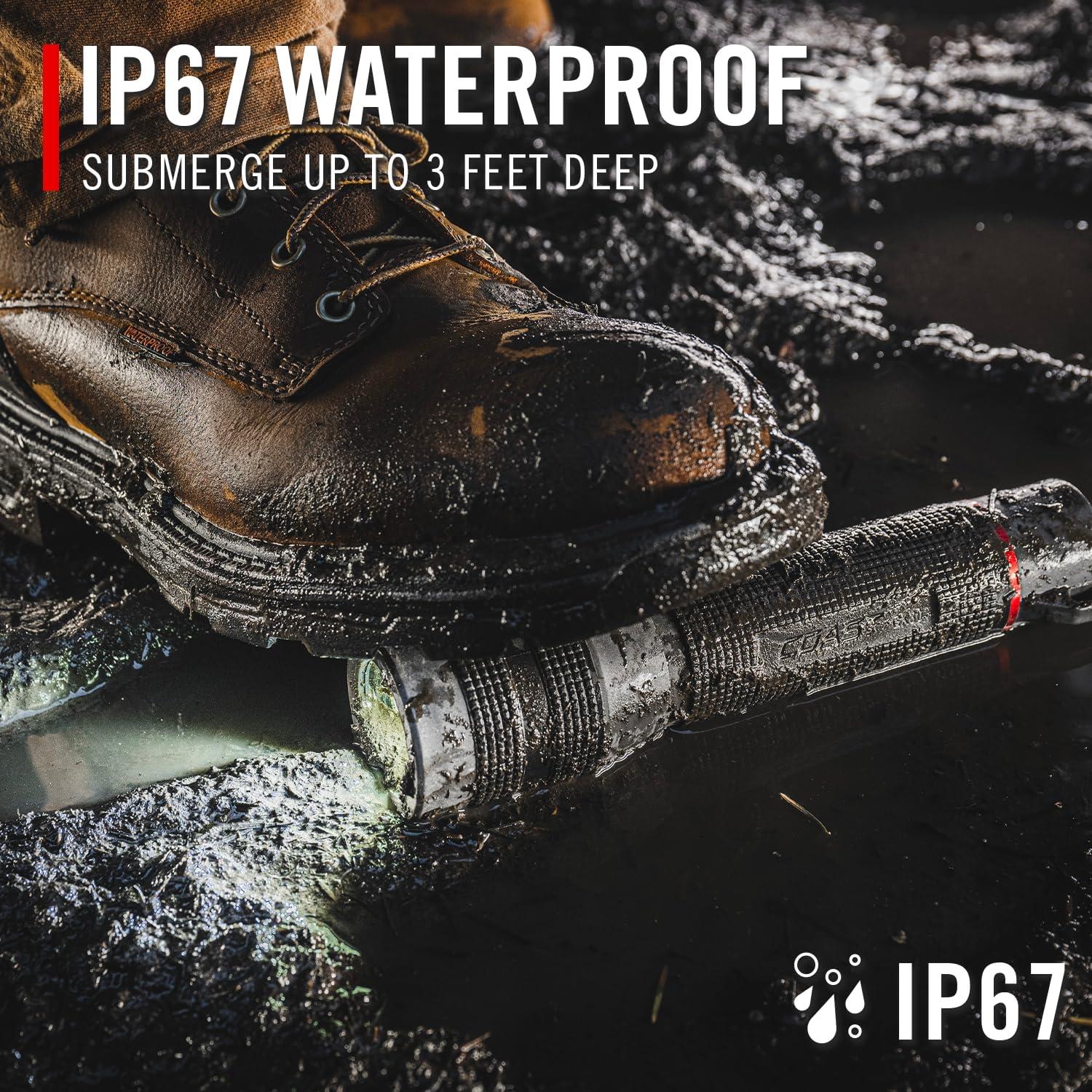 Linterna LED Coast GX20 1200 Lúmenes IP67 a Prueba de Agua