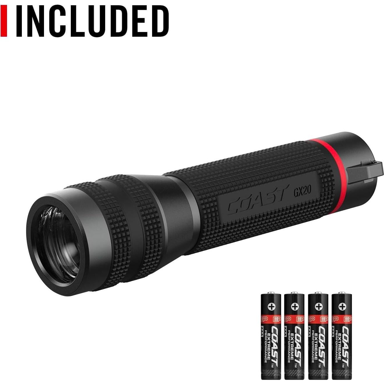 Linterna LED Coast GX20 1200 Lúmenes IP67 a Prueba de Agua