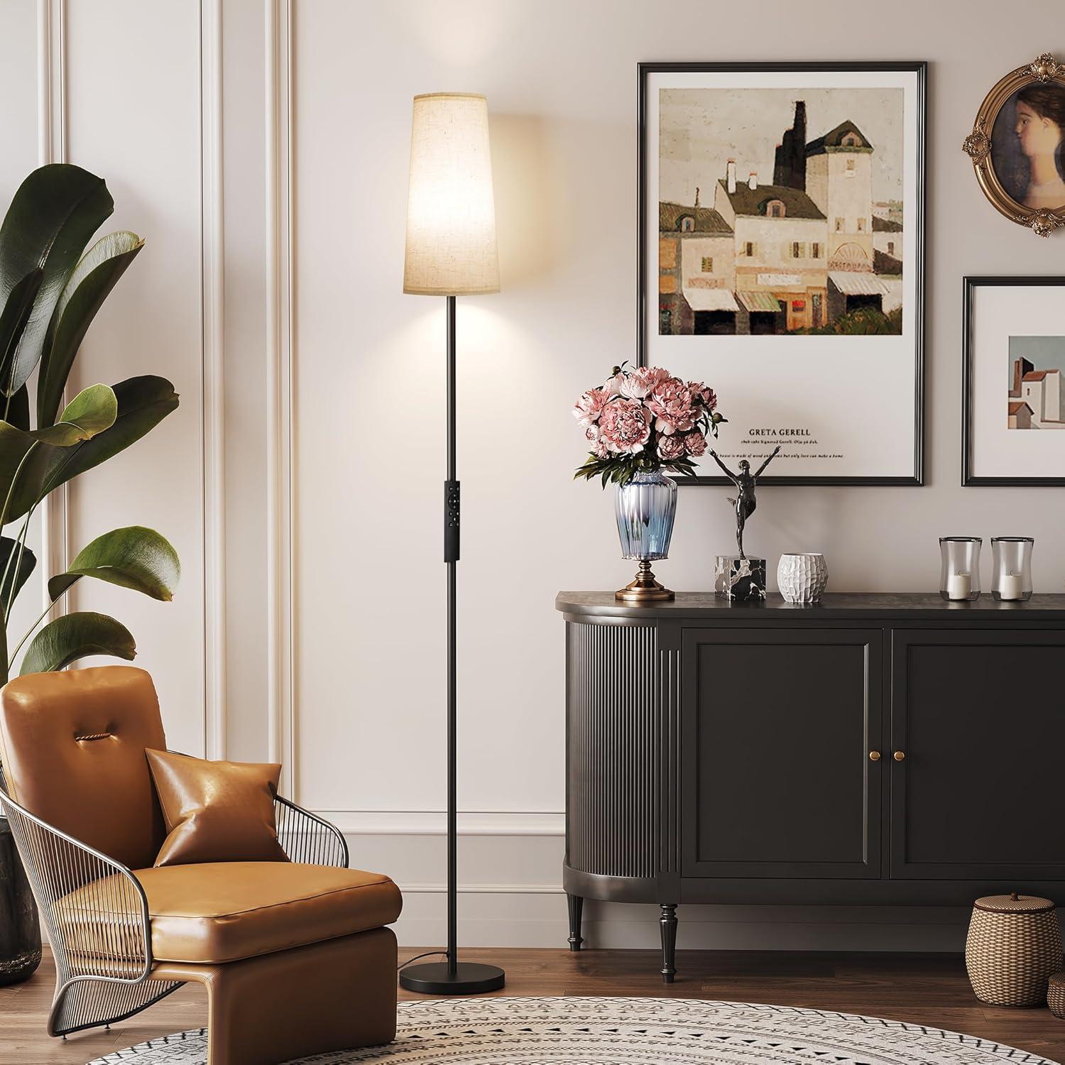 Lámpara de Pie SUNMORY con Control Remoto y Bombilla LED