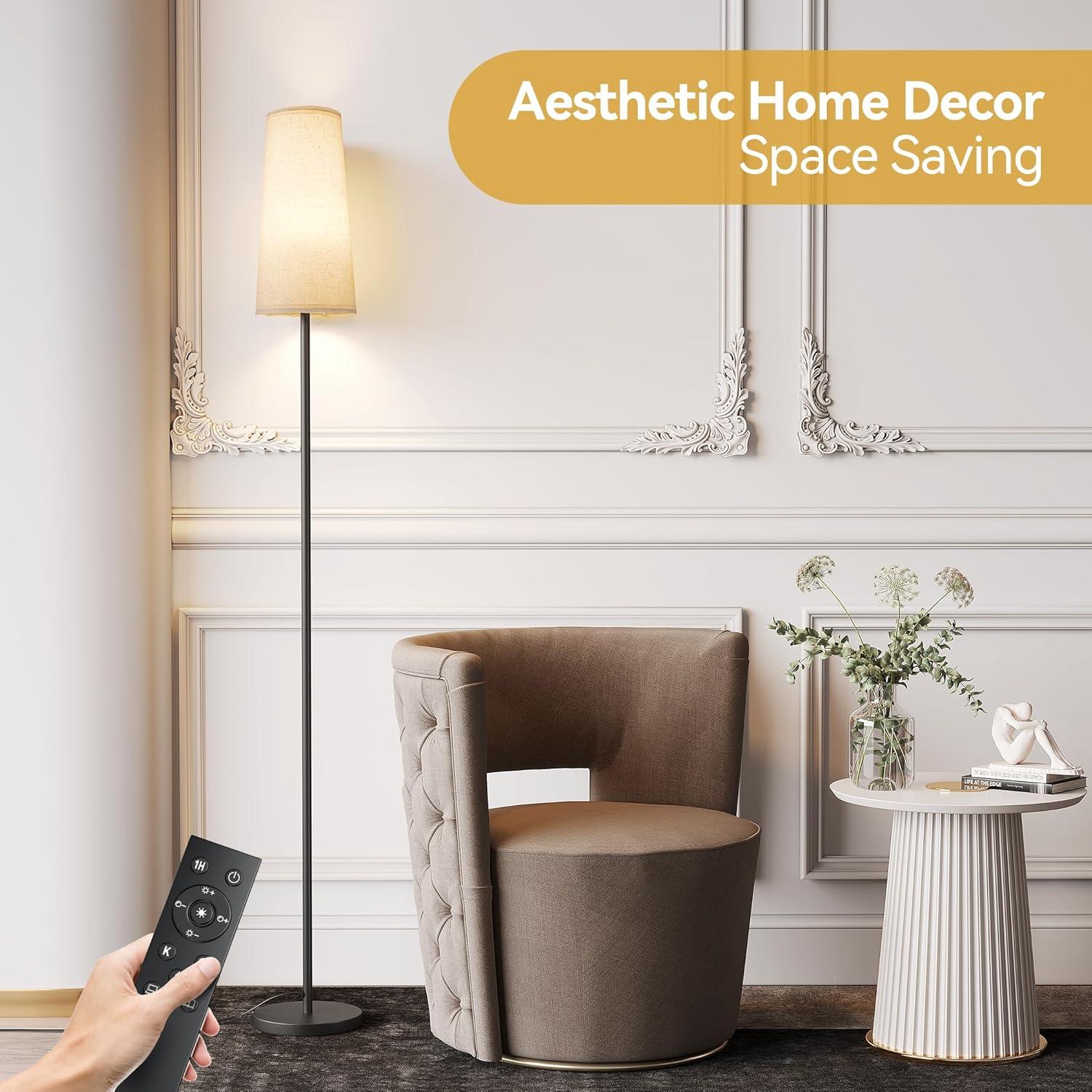 Lámpara de Pie SUNMORY con Control Remoto y Bombilla LED