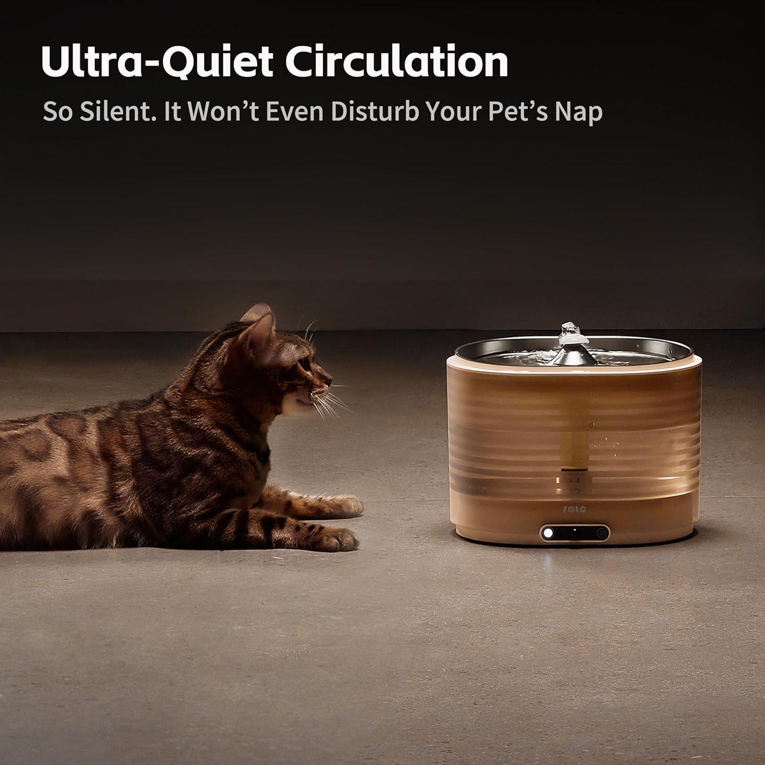 Enabot EBO SE 1080P Camera Robot + ROLA Smart Cordless Cat Water Fountain + ROLA Replacment Filters