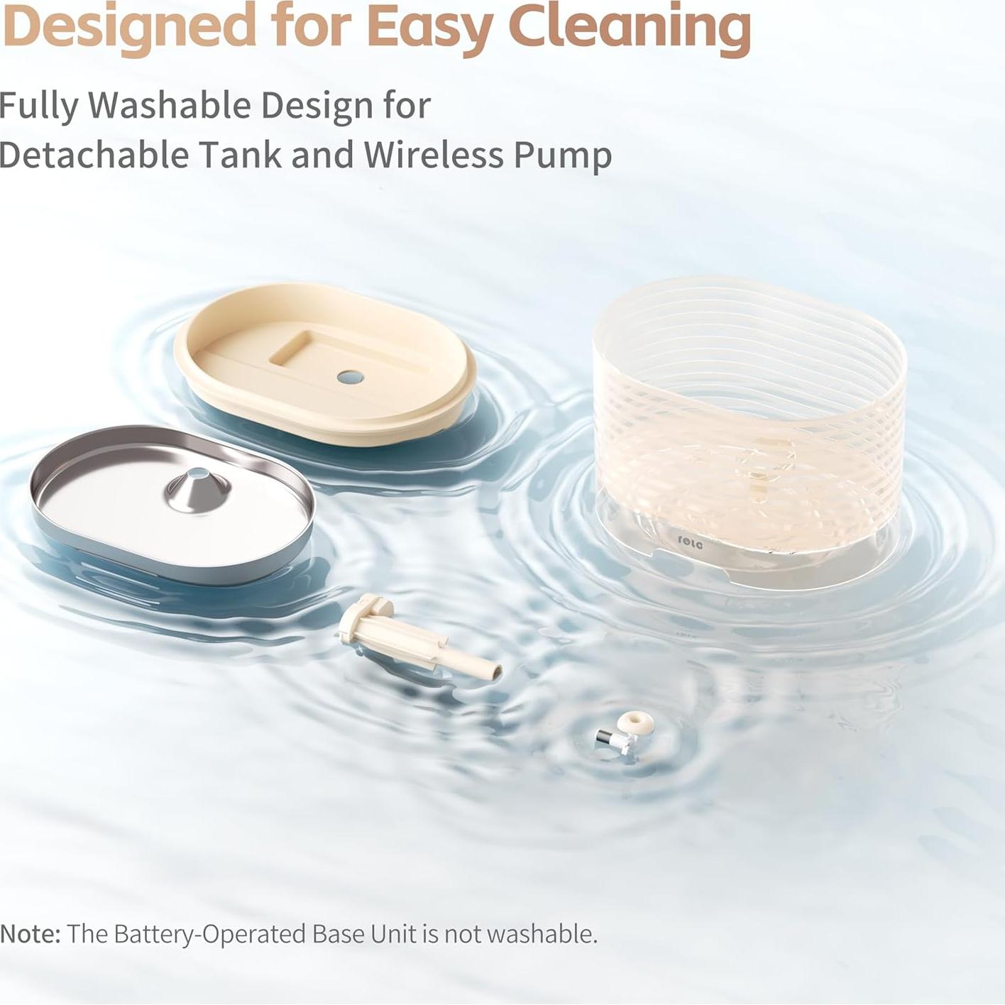 Enabot ROLA Mini 2K Pet Camera Robot + ROLA Smart Cat Water Fountain