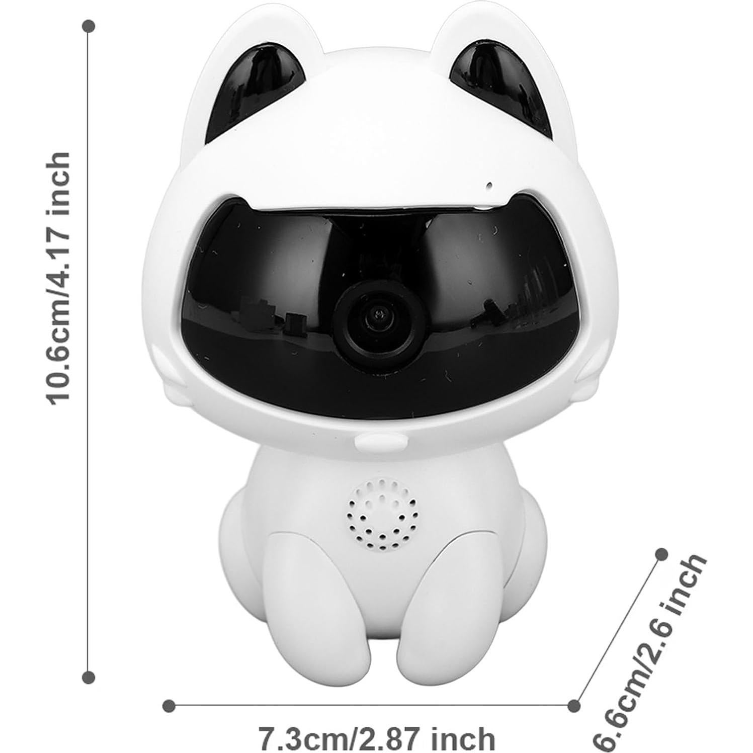 Cámara de Monitoreo Remota 1MP WALFRONT con Detección de Movimiento