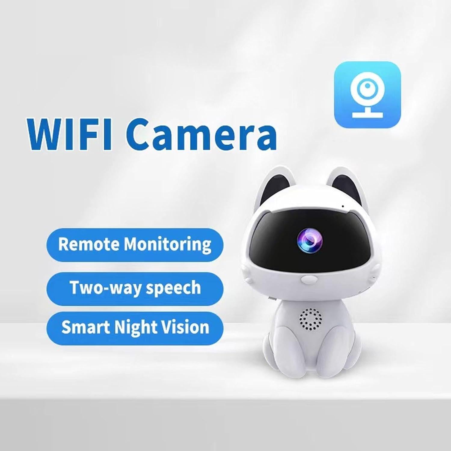 Cámara de Monitoreo Remota 1MP WALFRONT con Detección de Movimiento