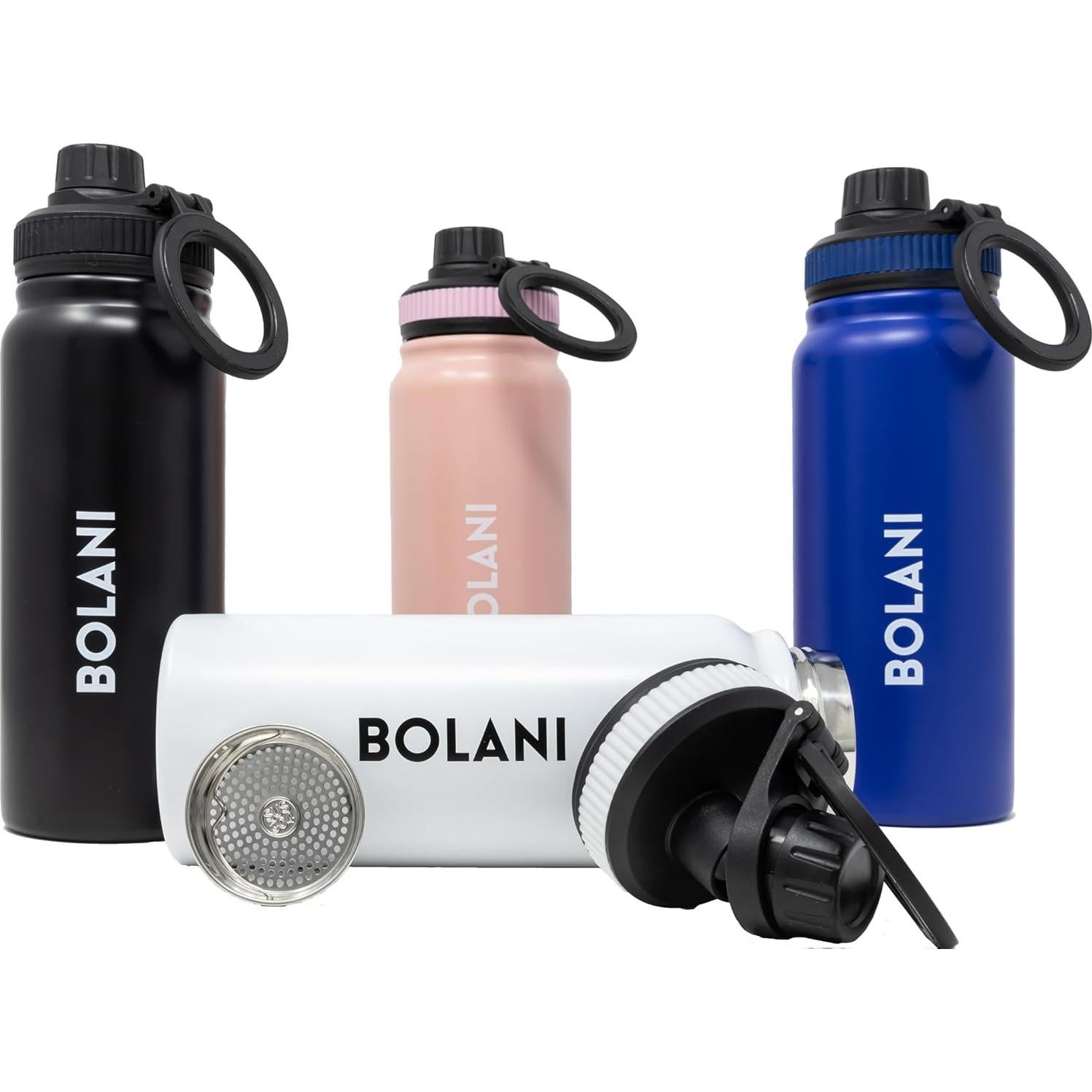 Botella de Agua Acero Inoxidable Bolani 0.71 L MagSafe Negro