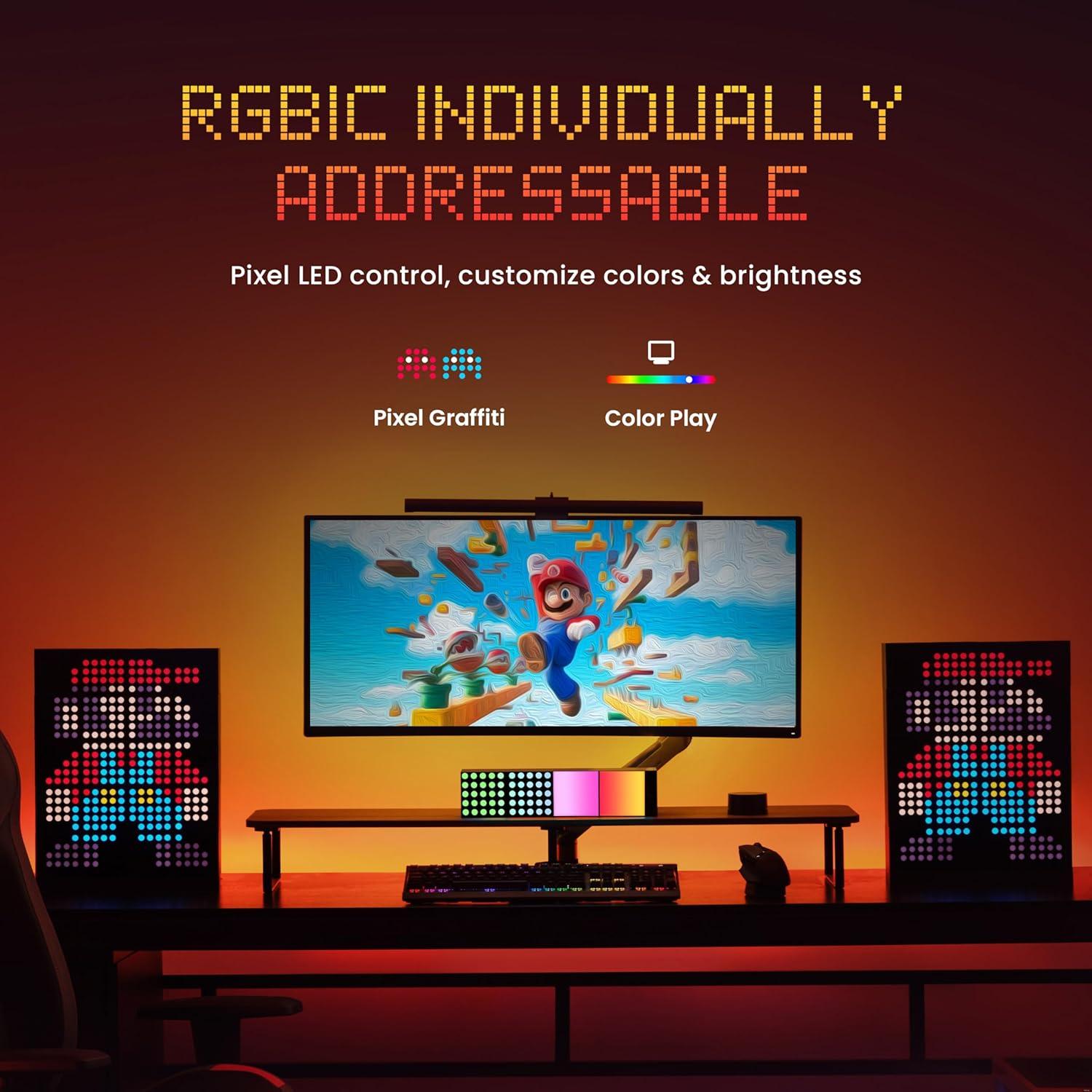 Extensión de Luz Matrix Yeelight para Lámpara Cube RGB 16M Colores