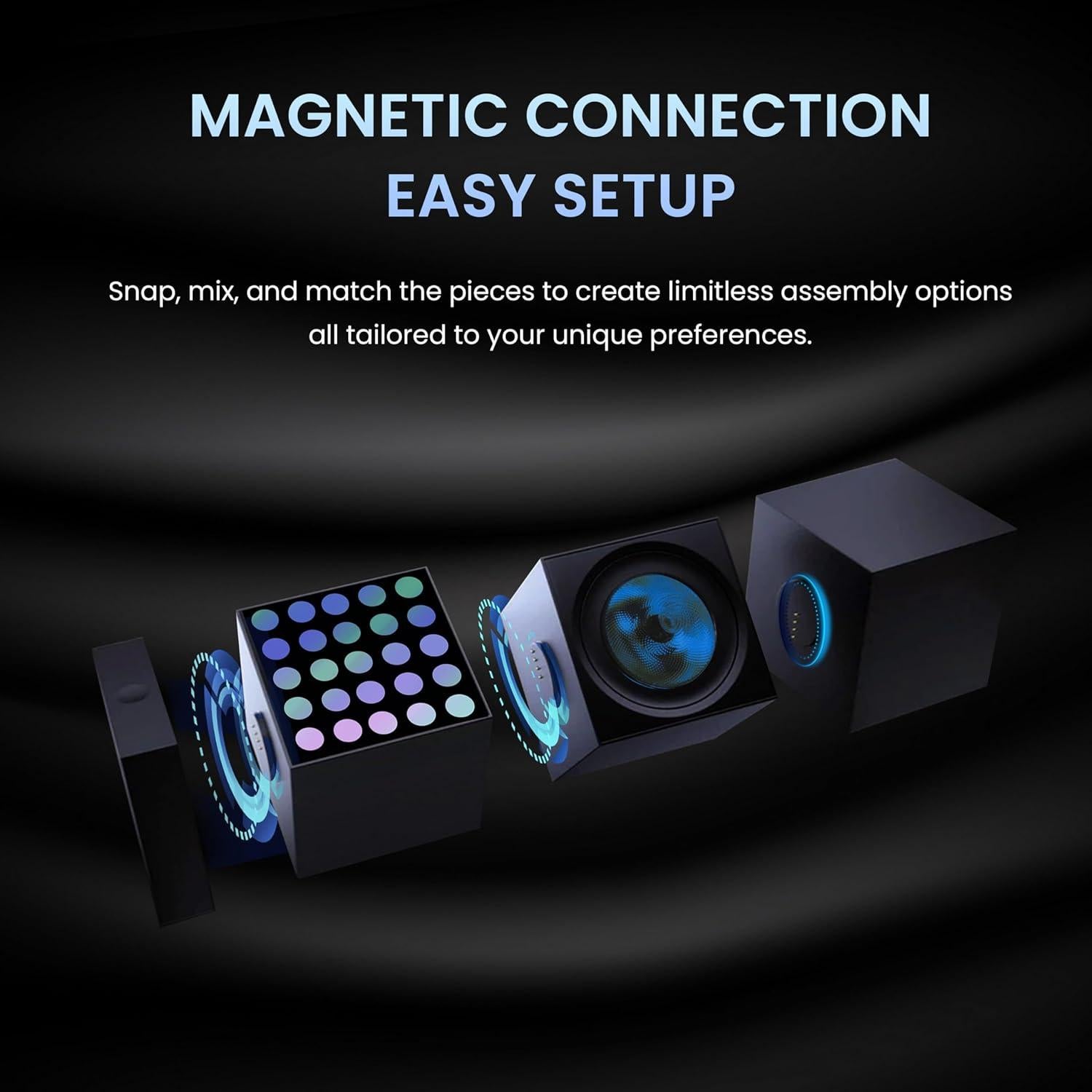 Extensión de Luz Matrix Yeelight para Lámpara Cube RGB 16M Colores