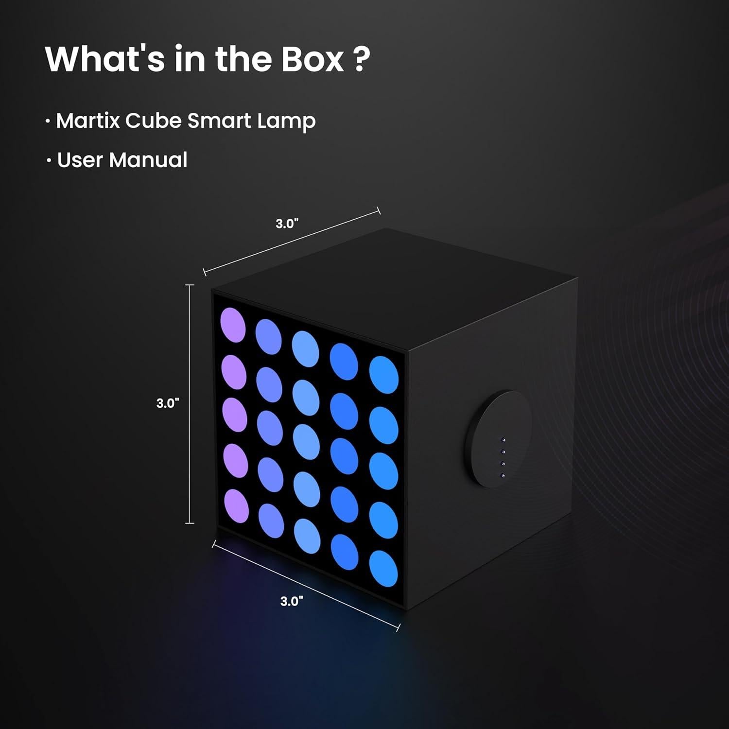 Extensión de Luz Matrix Yeelight para Lámpara Cube RGB 16M Colores