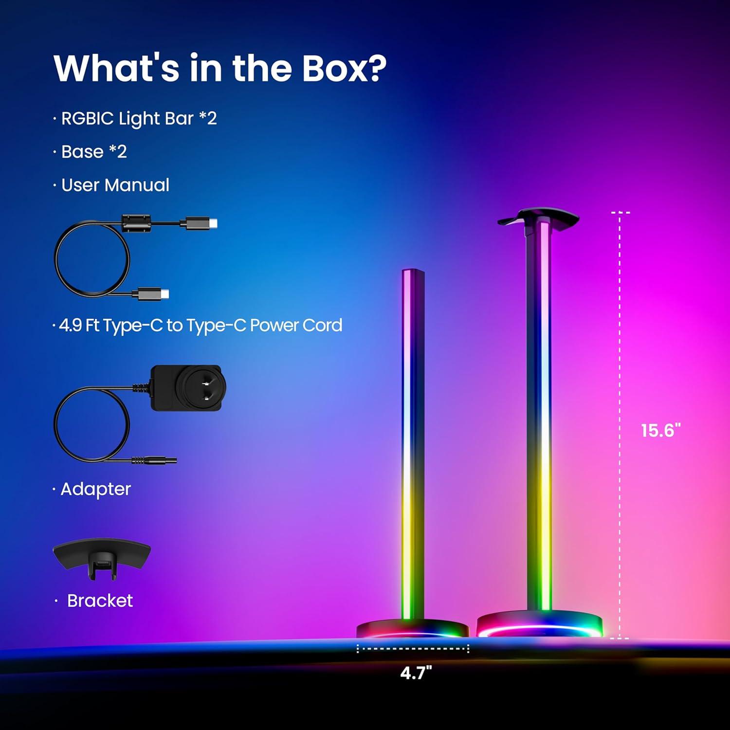 Barras de Luz Inteligente RGB Yeelight YLFWD-0021 40.64 cm