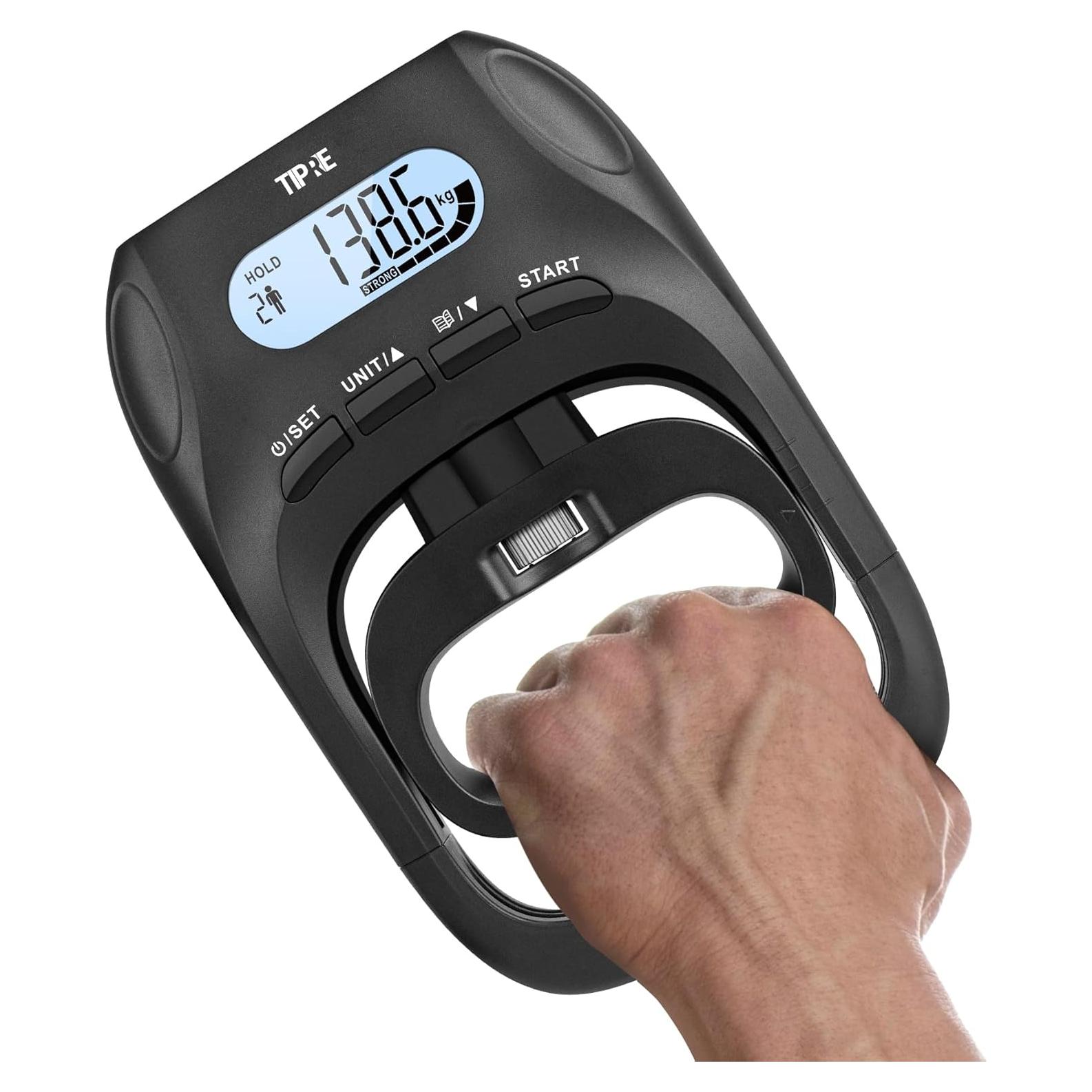 Tester de Fuerza de Agarre Digital TIPRE 180kg Ajustable