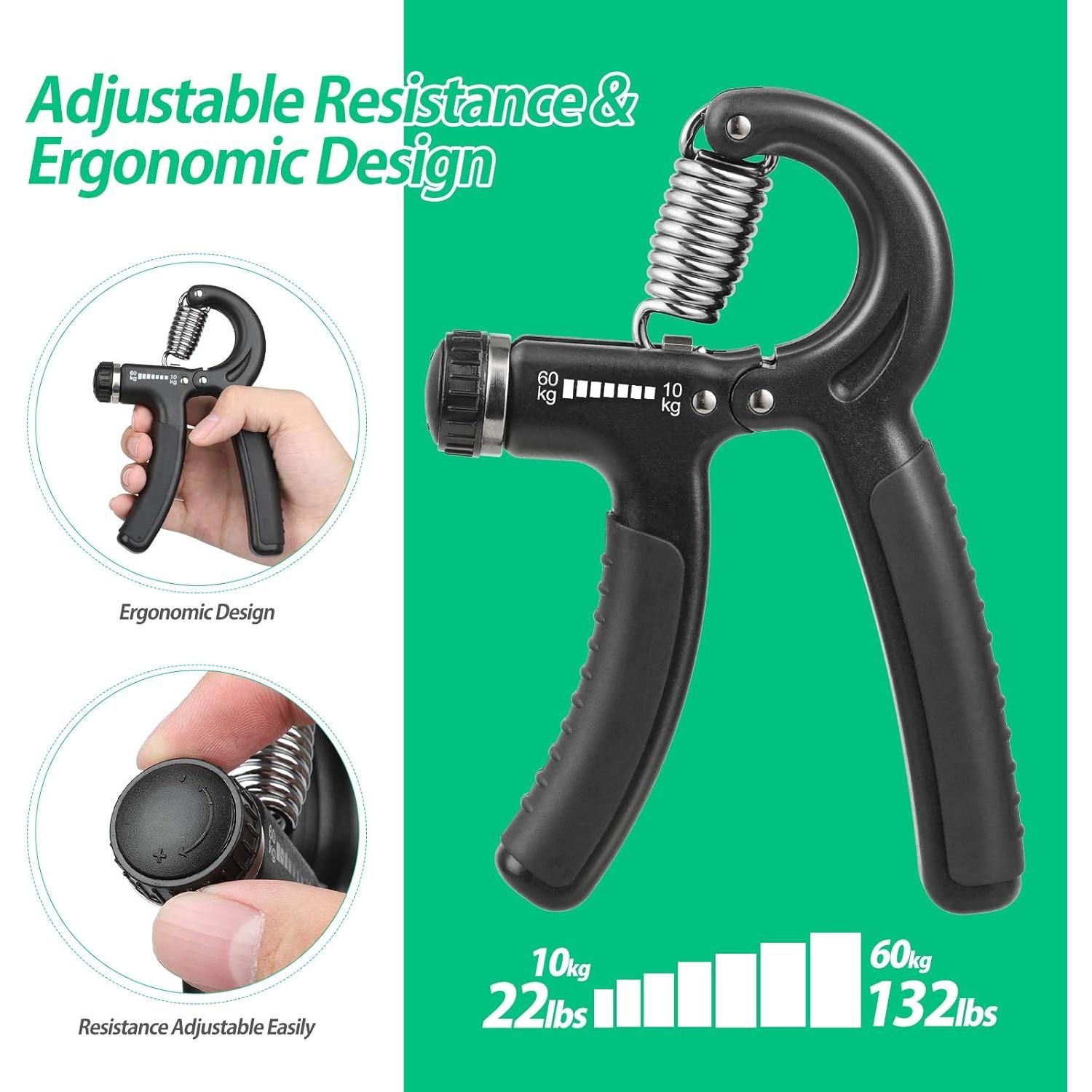 Entrenador de Fuerza de Agarre NIYIKOW 10-60kg Ajustable