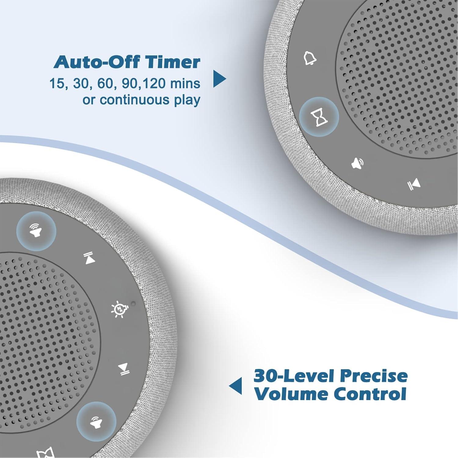 Reloj Despertador Buffbee 2-en-1 con Sonidos y Luces