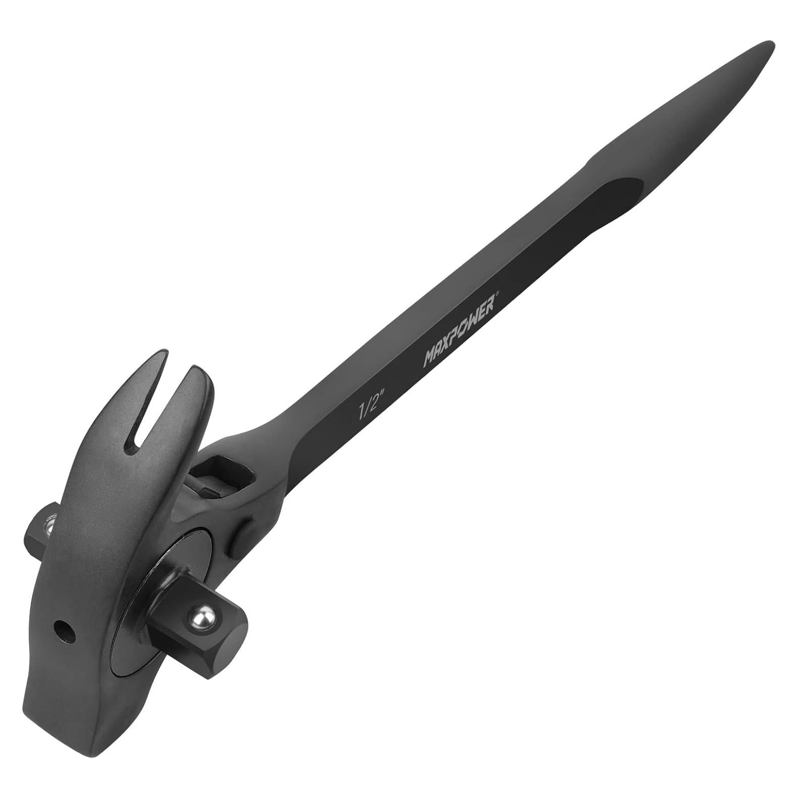 Llave de Carraca MAXPOWER 1/2" y 3/8" Multifuncional