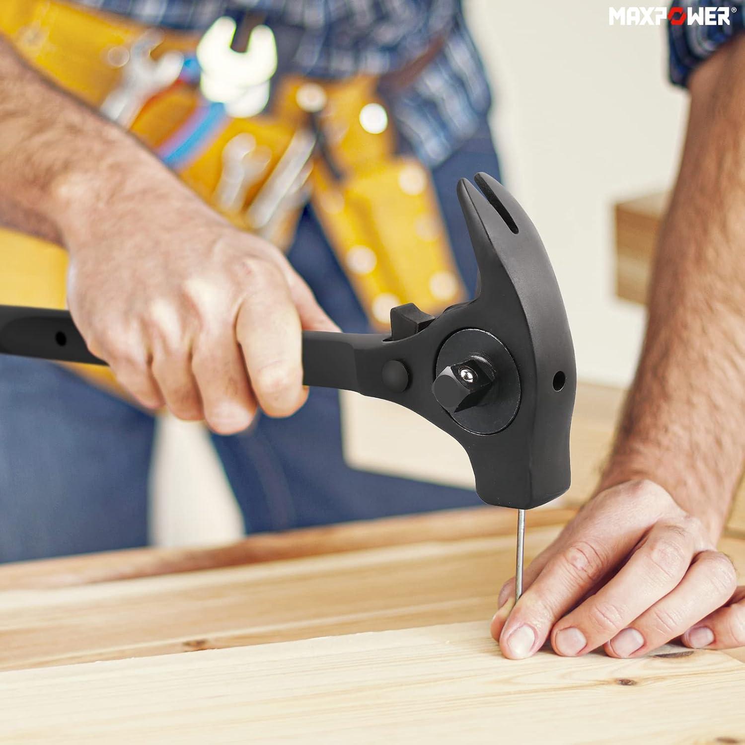 Llave de Carraca MAXPOWER 1/2" y 3/8" Multifuncional