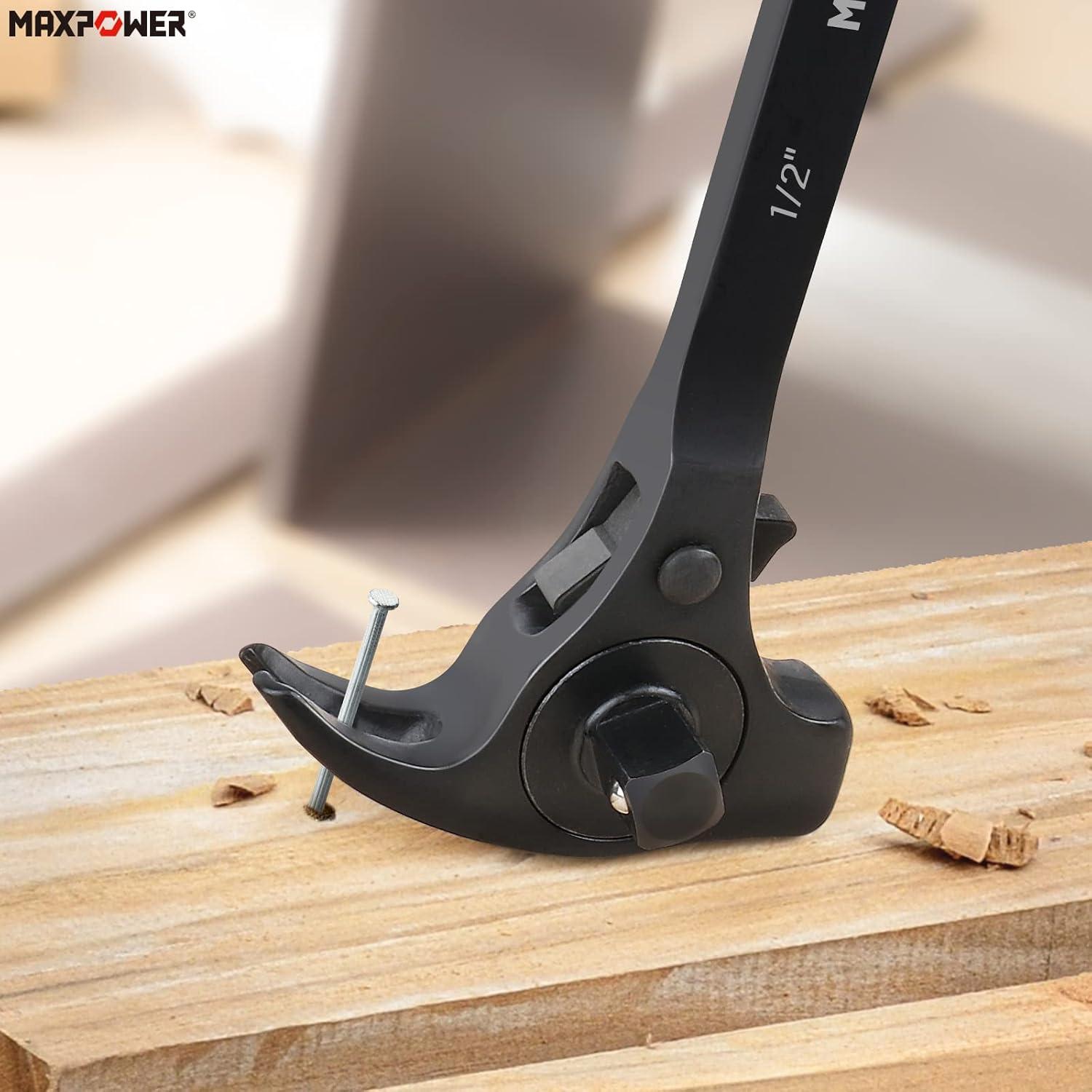 Llave de Carraca MAXPOWER 1/2" y 3/8" Multifuncional