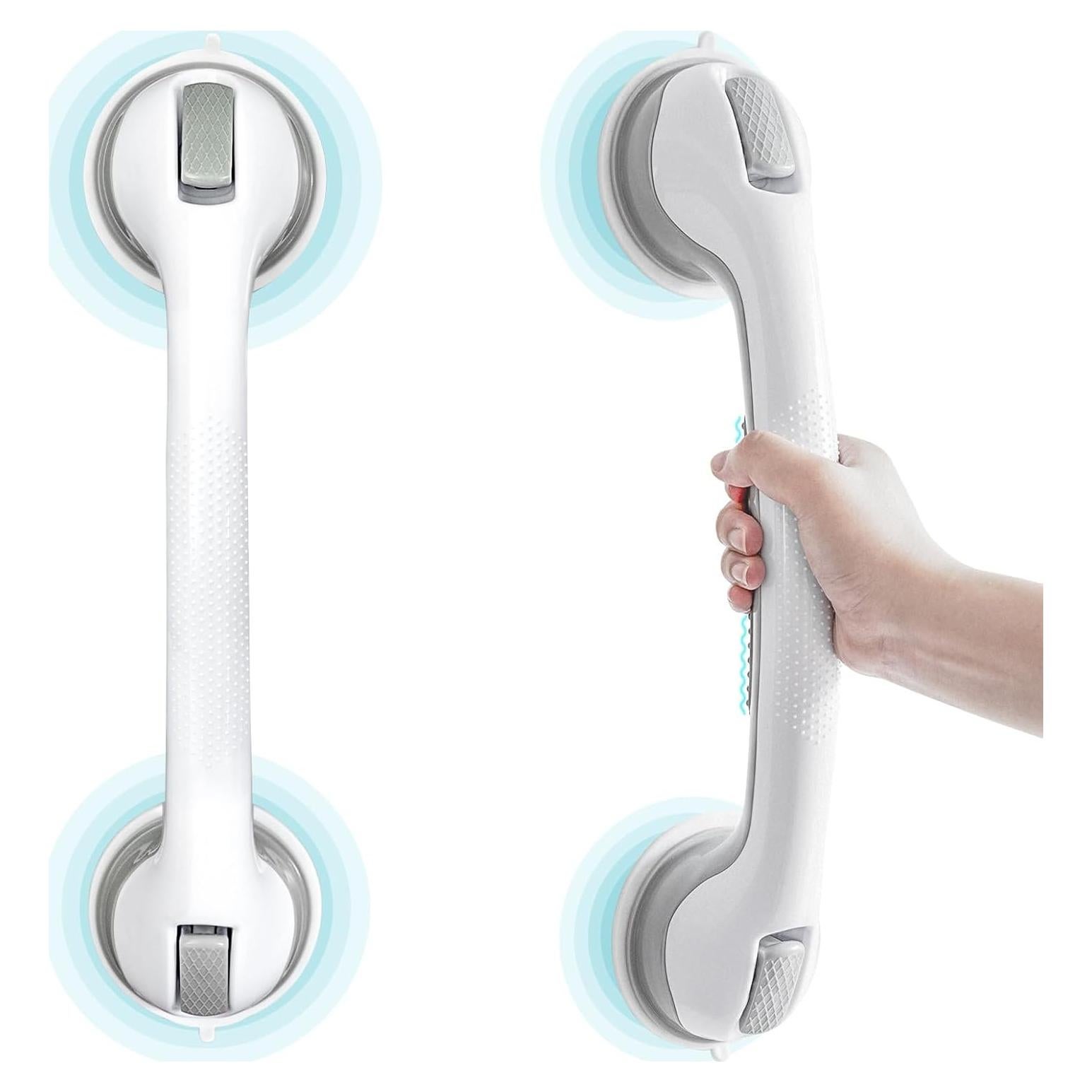 Paquete de 2 barras de agarre NKJVE 40.64 cm para baño