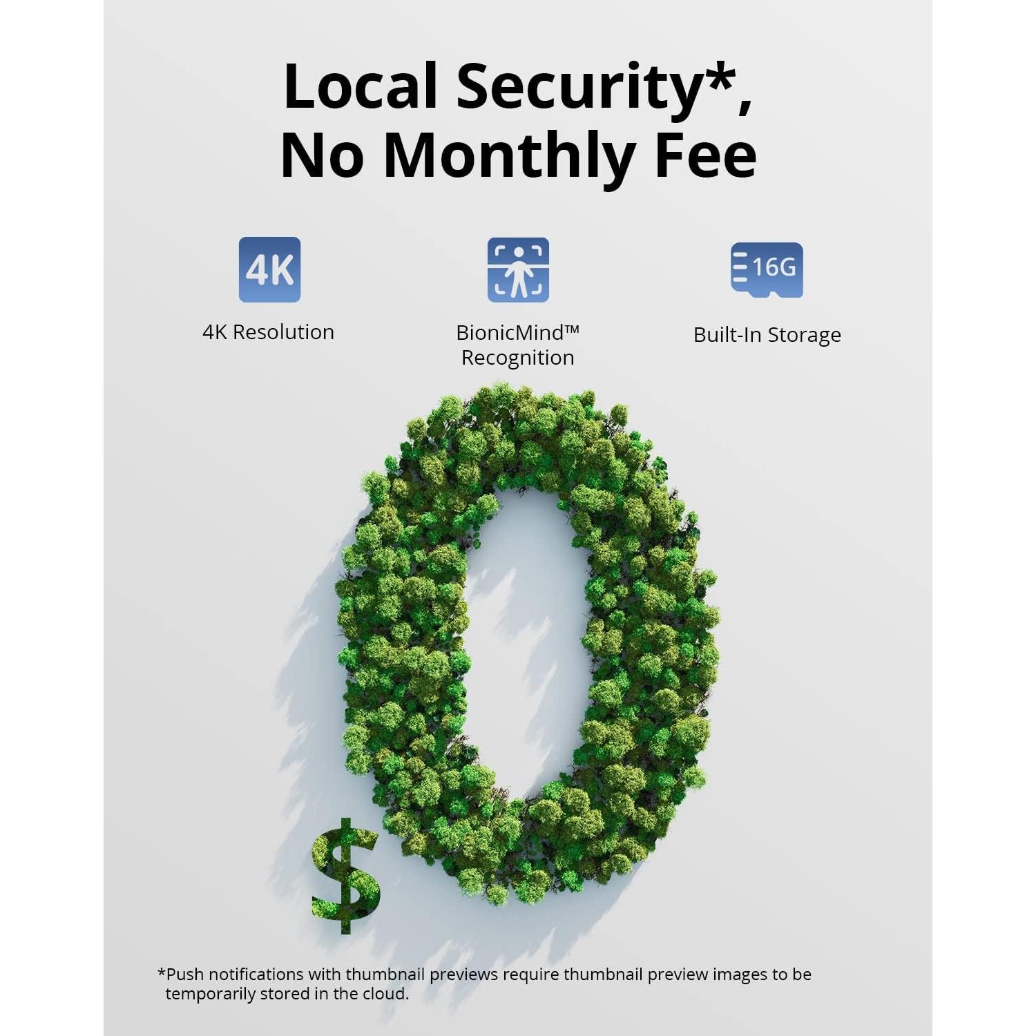 Kit de 3 Cámaras de Seguridad Inalámbricas eufyCam 3 4K