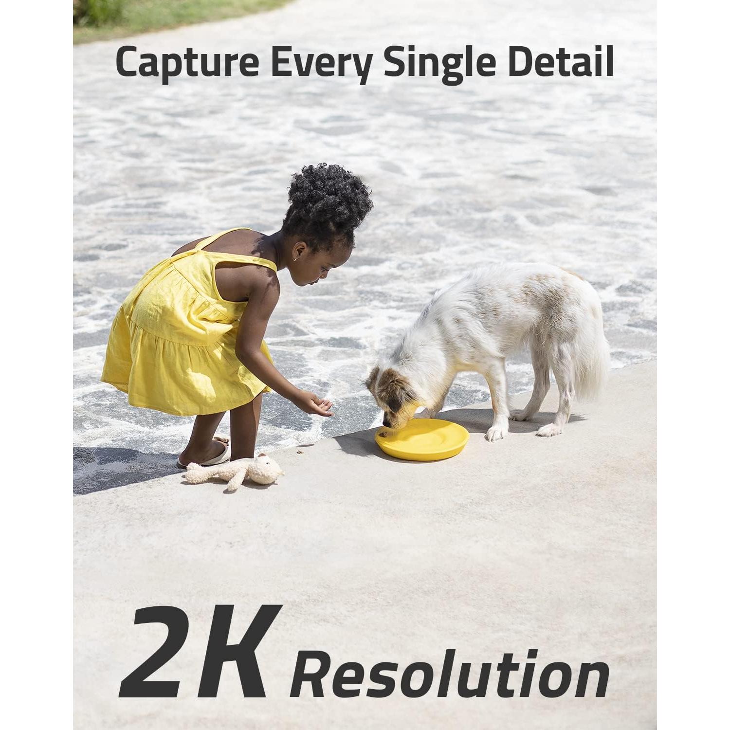 Cámara de Seguridad Eufy Floodlight S330 2K HD 3000 Lúmenes