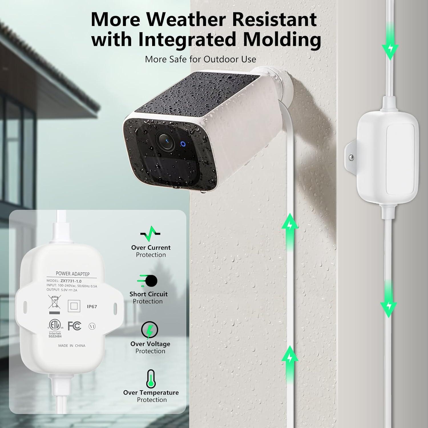 Adaptador de Poder 7.62m eufy Security SoloCam E30/S340/S220