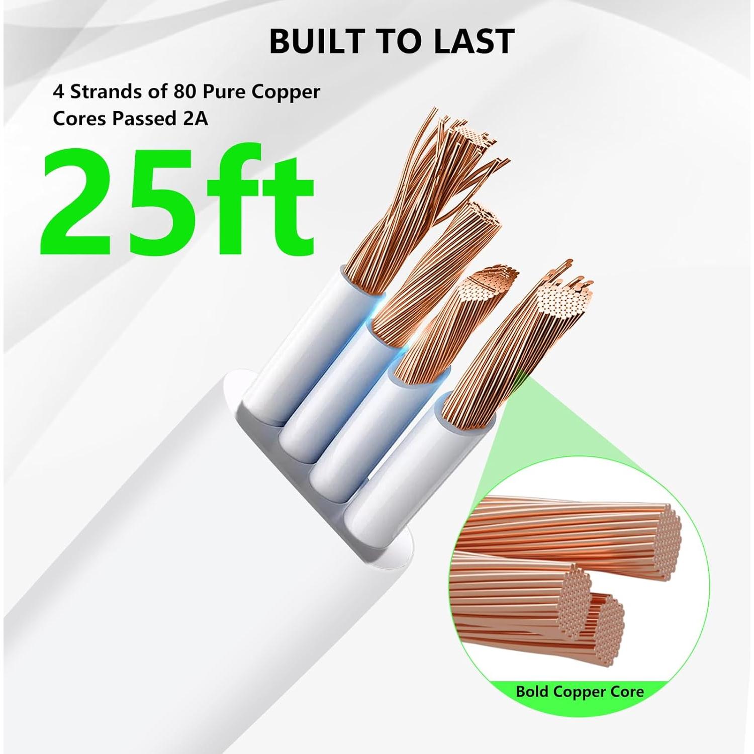 Adaptador de Poder 7.62m eufy Security SoloCam E30/S340/S220