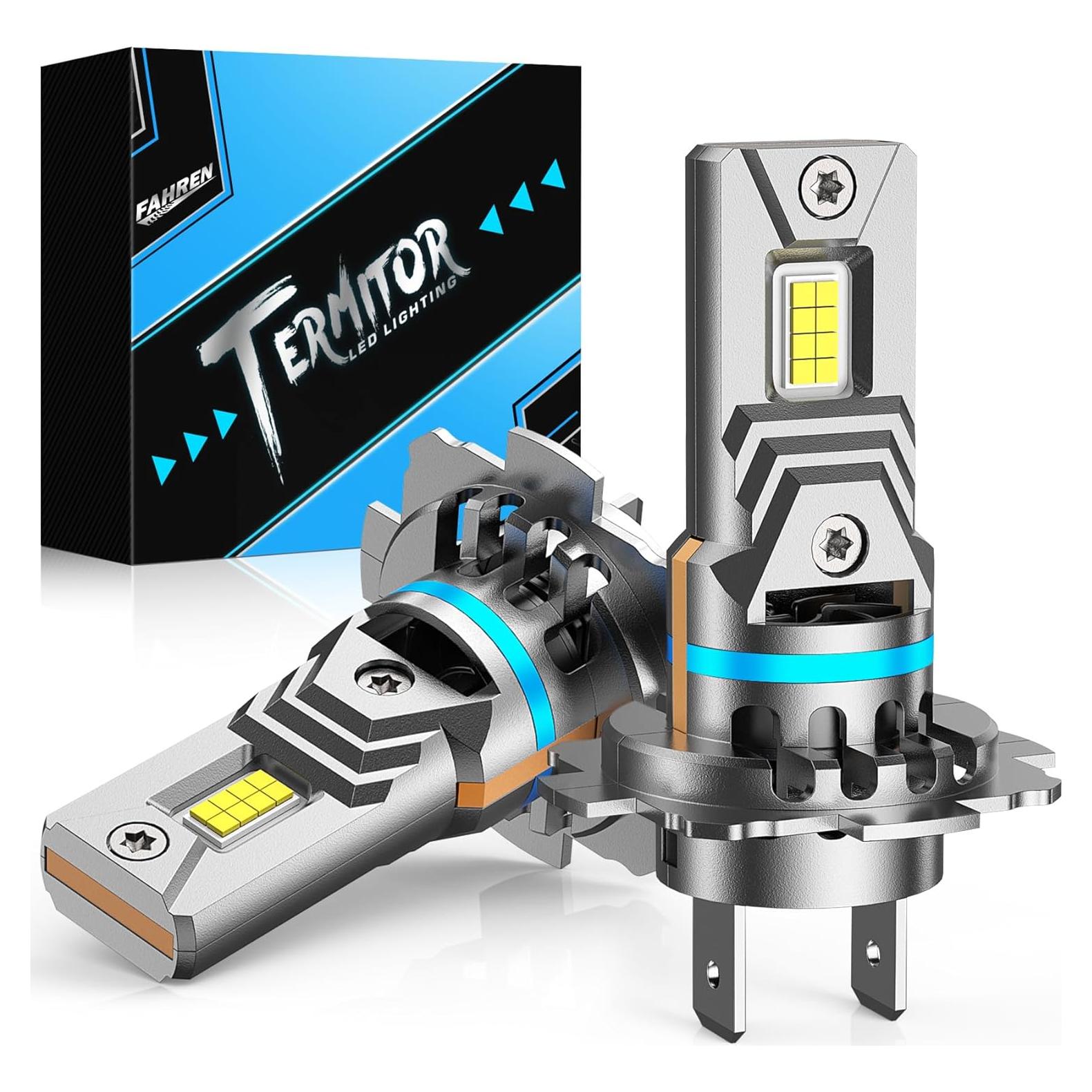 Bombillas H7 FAHREN 120W 40000LM 6500K Luz Niebla - Paquete de 2
