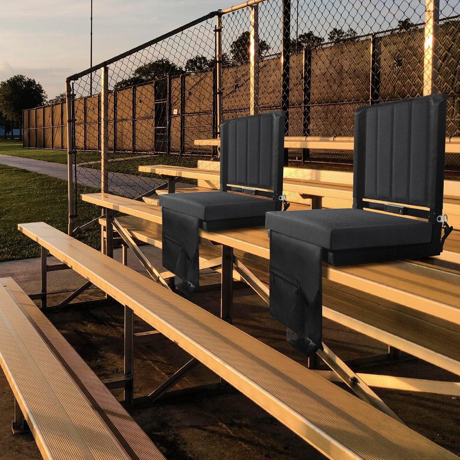 Asiento de Estadio MTWEAR L01-32 con Respaldo y Cojín 181 kg