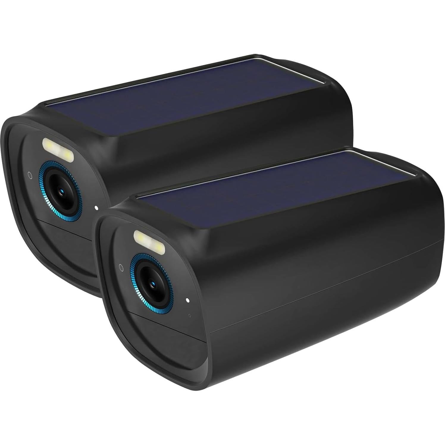 for EufyCam 3 Case Cover Waterproof & Dustproof Silicone Protective Camera Skin for Eufy Security S330 EufyCam 3 (2-Pack)