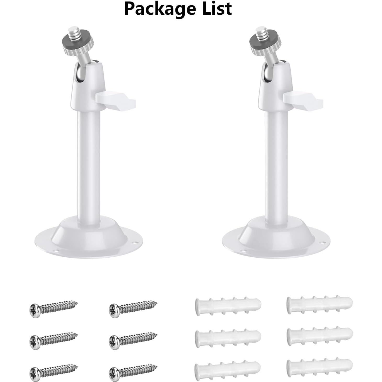 Soporte de Pared Ajustable Eufy para Cámaras - Metal Resistente