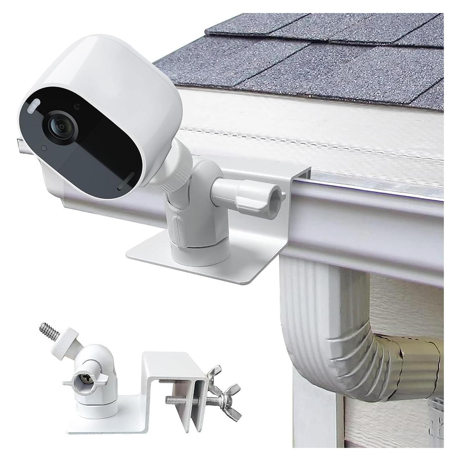 Soporte de canalón OWOKISO para cámaras Eufy y Arlo 360°