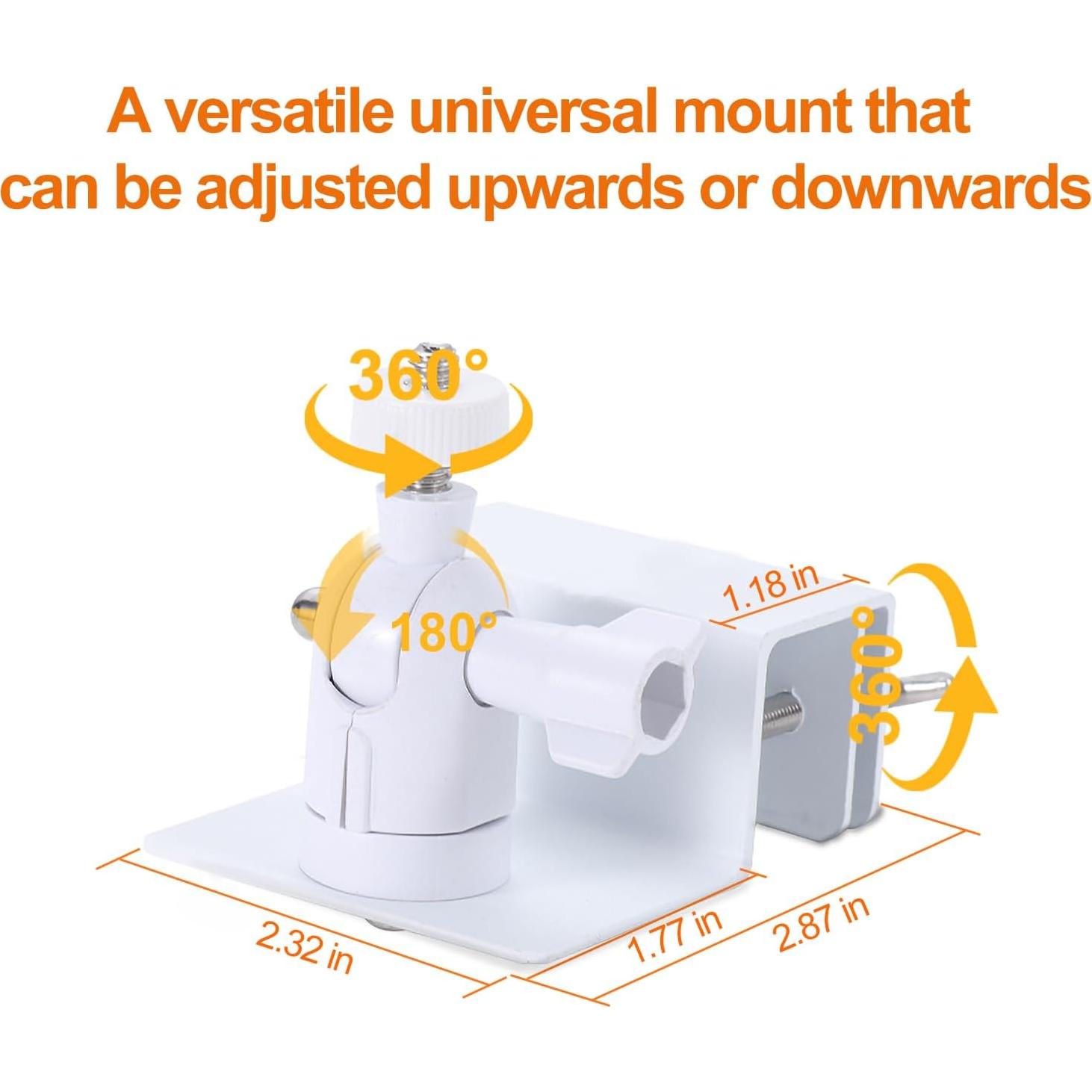 Soporte de canalón OWOKISO para cámaras Eufy y Arlo 360°