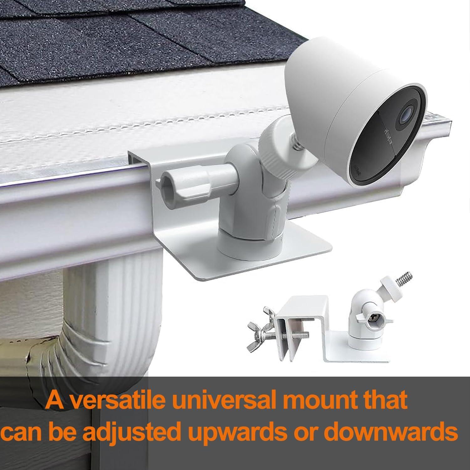 Soporte de canalón OWOKISO para cámaras Eufy y Arlo 360°