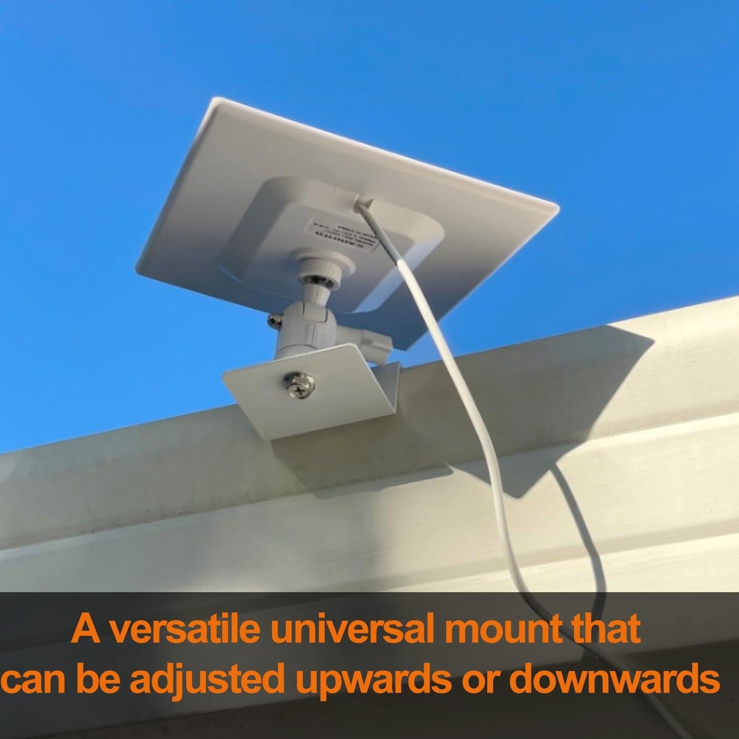 Soporte de canalón OWOKISO para cámaras Eufy y Arlo 360°