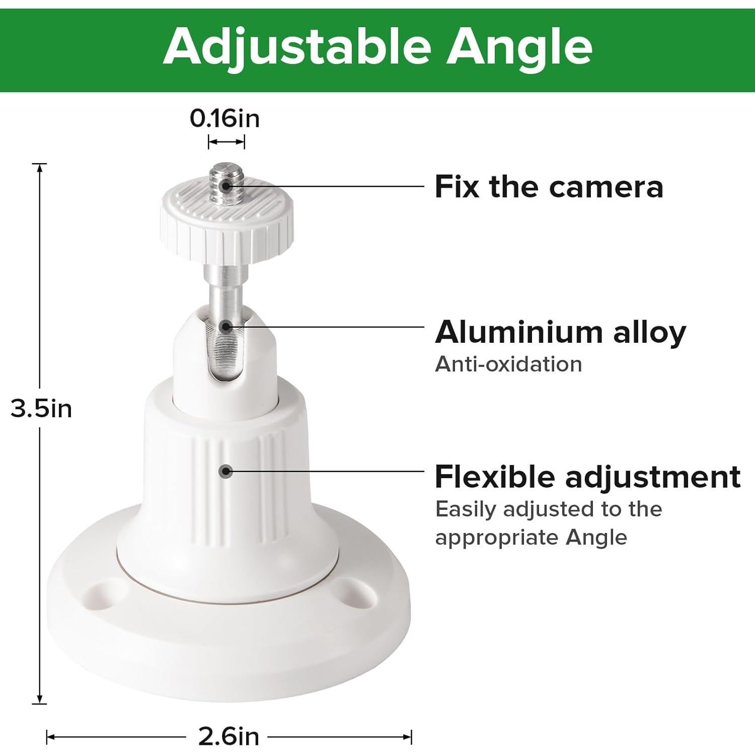 Soporte de Cámara de Seguridad Wochel Ajustable para Eufy