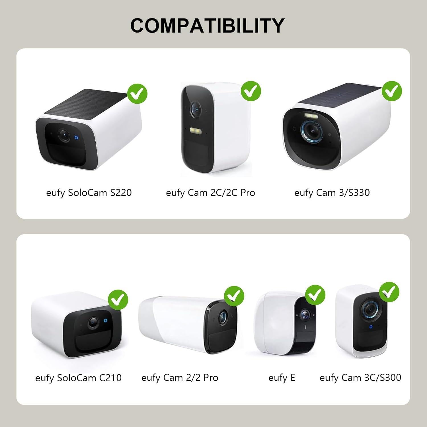 Soporte de Pared Ajustable ProtectMount para Cámara Eufy