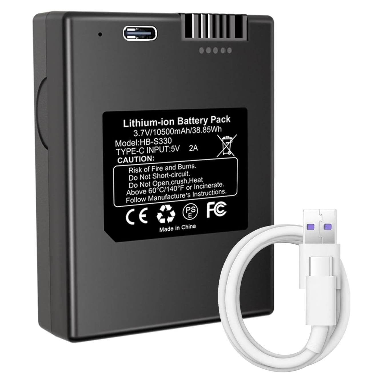 Batería Recargable 10500mAh REACELL S330 para Cerradura eufy