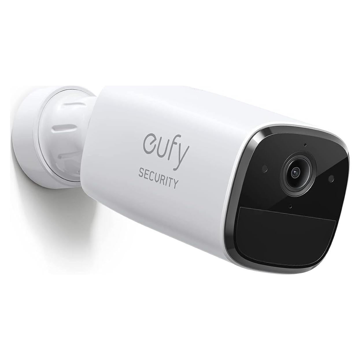 eufy Security, SoloCam C120, Outdoor Security Camera, WiFi, Wireless, Wire-Free, Advanced AI Person-Detection, Two-Way Audio, 2K Resolution, 90dB Alarm, IP65 Weatherproof, No Monthly Fee (Renewed)