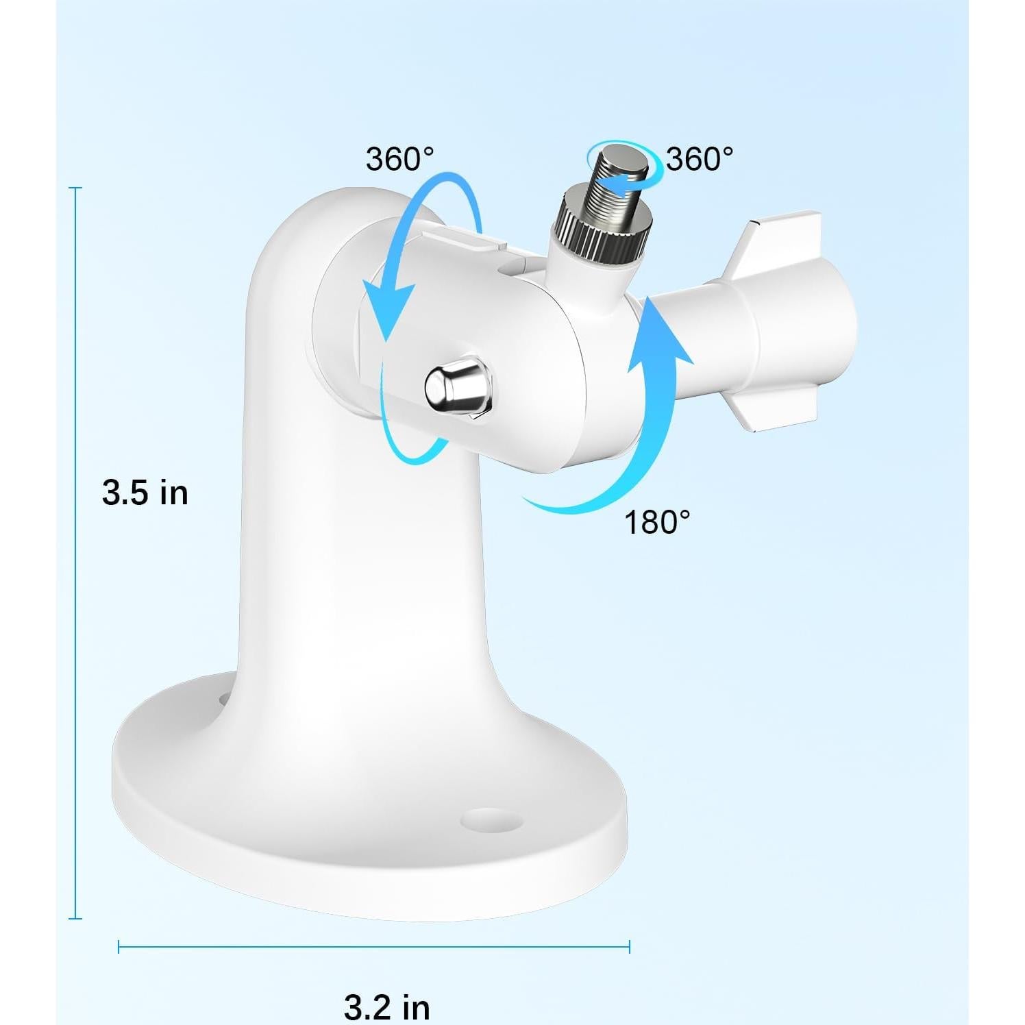 Soporte de Pared Ajustable 360° Didalo para eufyCam 2C/2C Pro