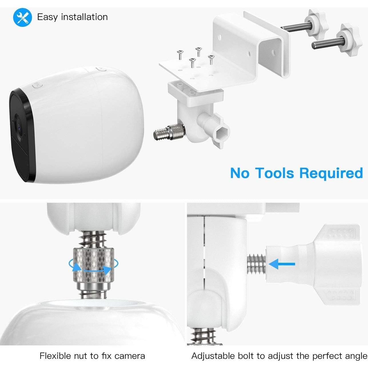 Soporte para cámara de seguridad OkeMeeo para eufyCam y Arlo