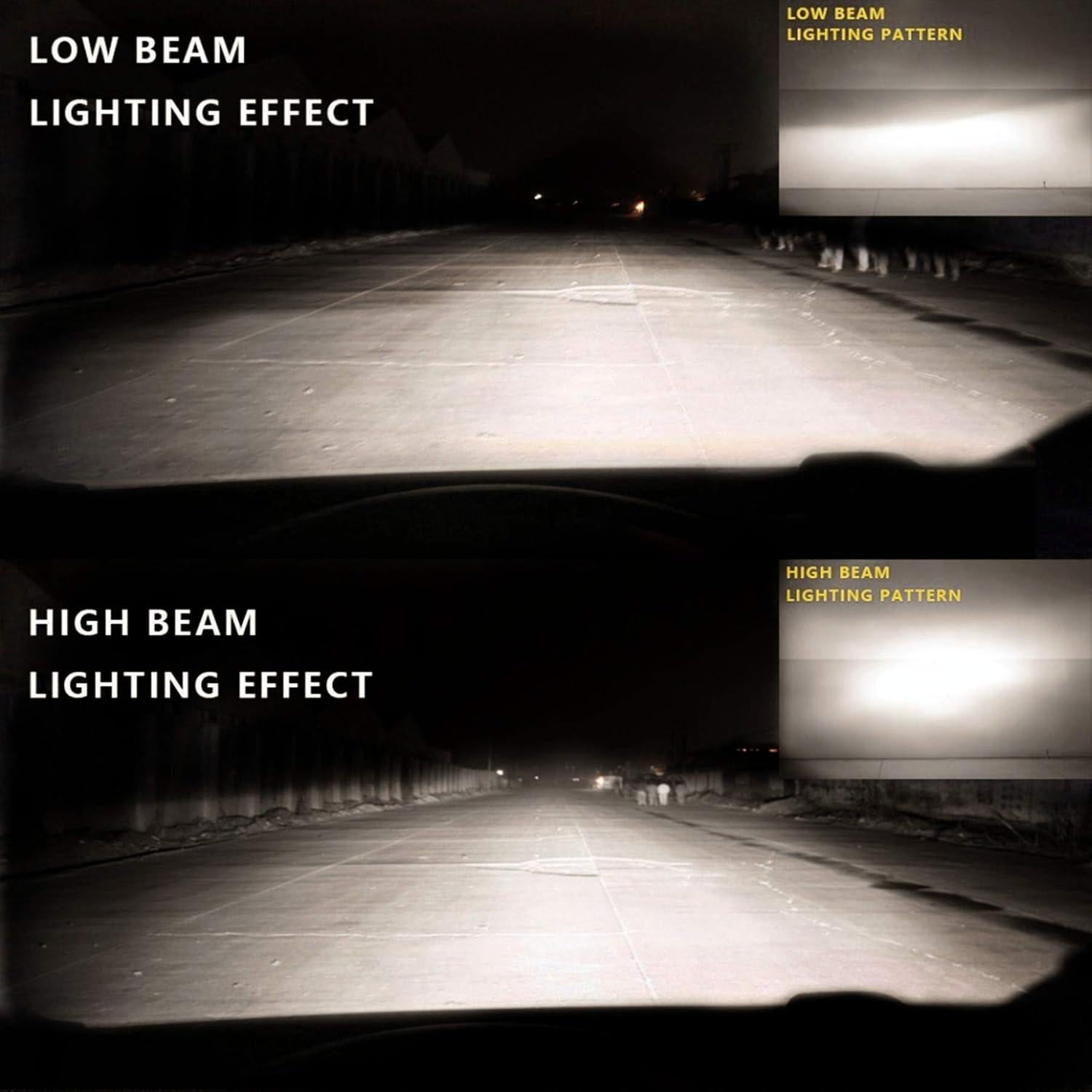 Paquete de 4 Bombillas Halógenas H7 12V 55W VEXONEYE 5000K