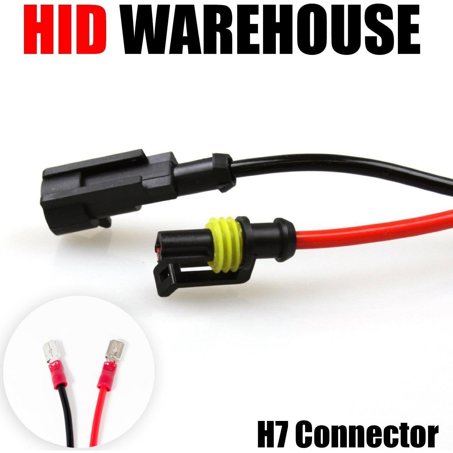 Bombillas Xenón H7 6000K Azul Claro HID-Warehouse (1 Par)