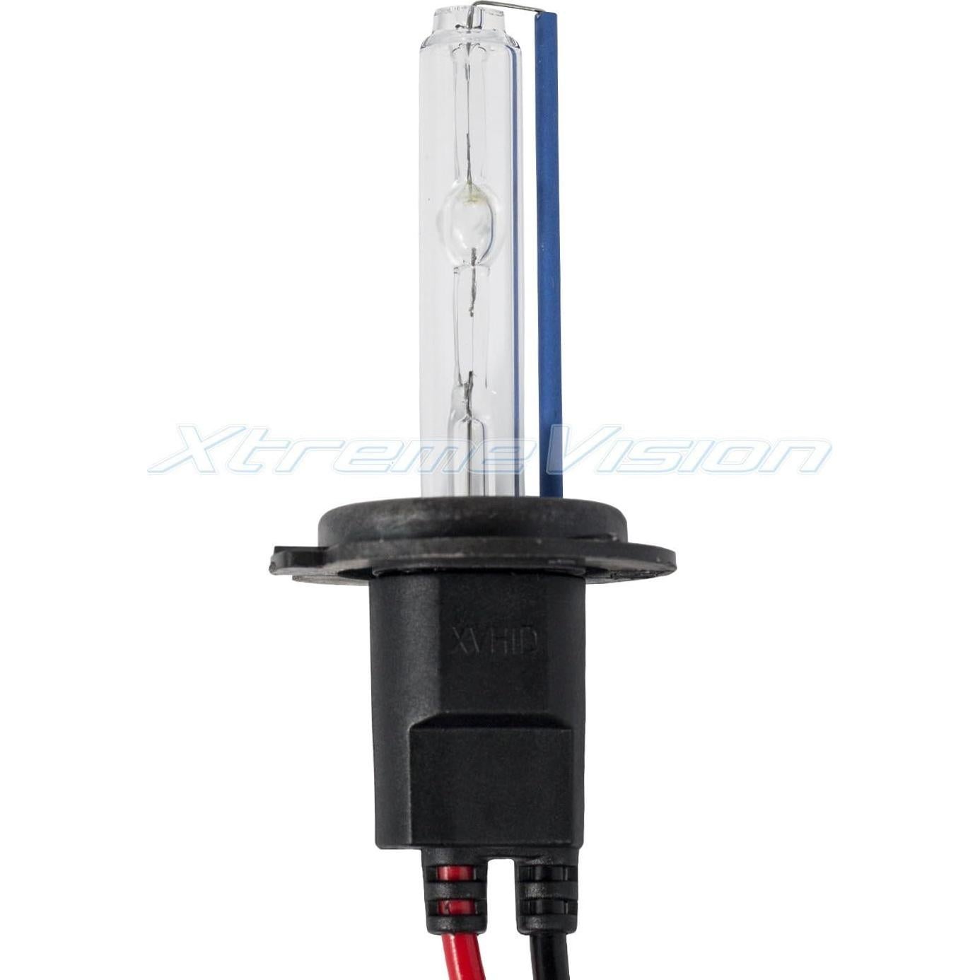 XtremeVision HID Xenon Replacement Bulbs - H7 6000K - Light Blue (1 Pair)