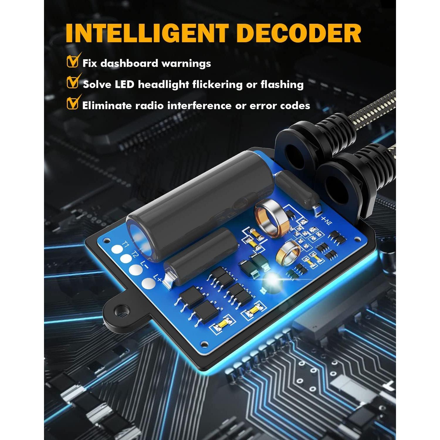 Decodificador Canbus Auxbeam C20 H7 para Luces de Niebla