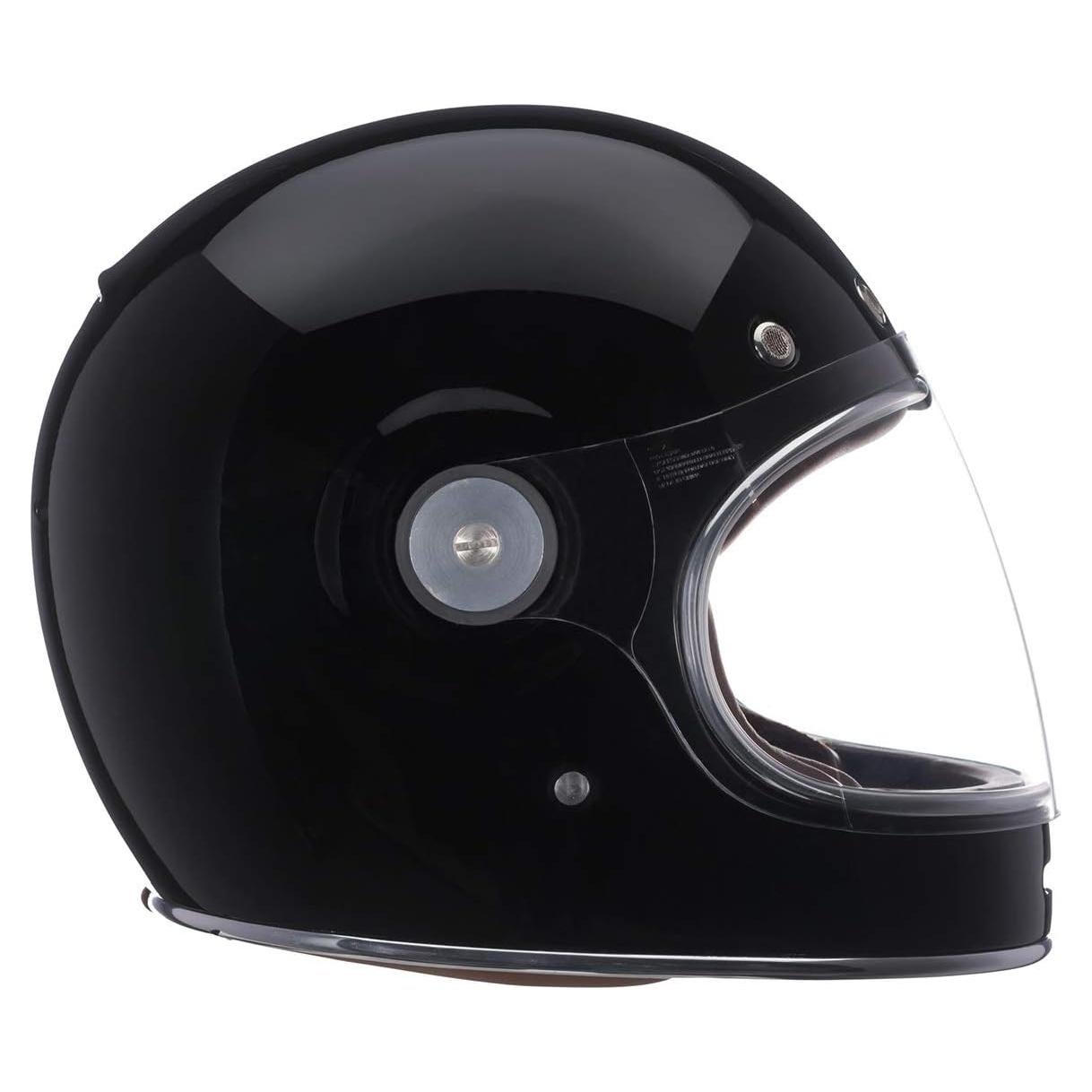 Casco Bell Bullitt Negro Brillante X-Large Vintage