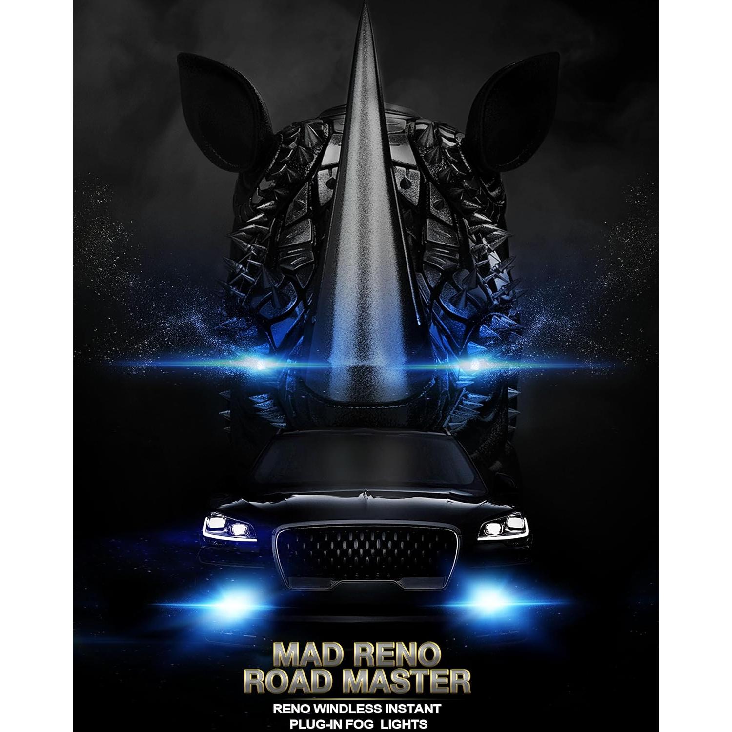 Bombillas de Luz de Niebla H4 RENO 9003, Paquete de 2