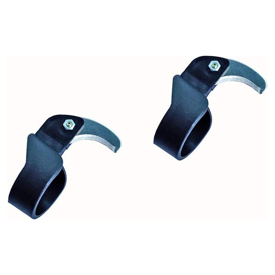 Cuchillo de Dedo de Seguridad TOGRAND 2Pcs 2cm Negro