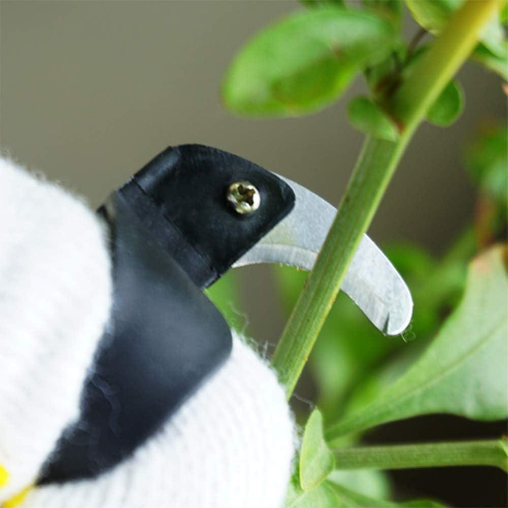 Cuchillo de Dedo de Seguridad TOGRAND 2Pcs 2cm Negro