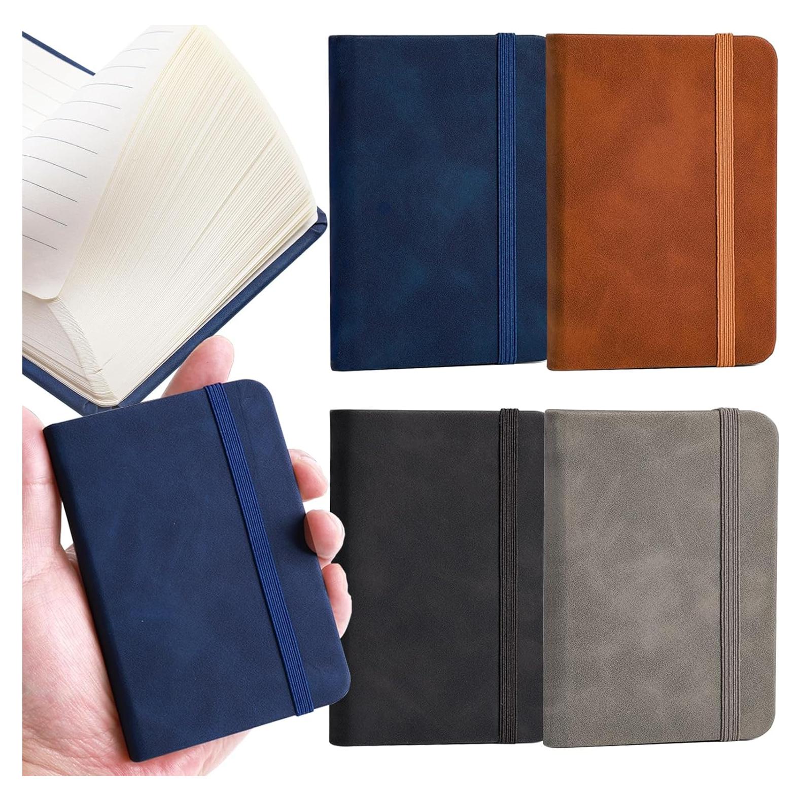 Paquete de 4 Cuadernos de Bolsillo Gorofit 800 Páginas Rayadas