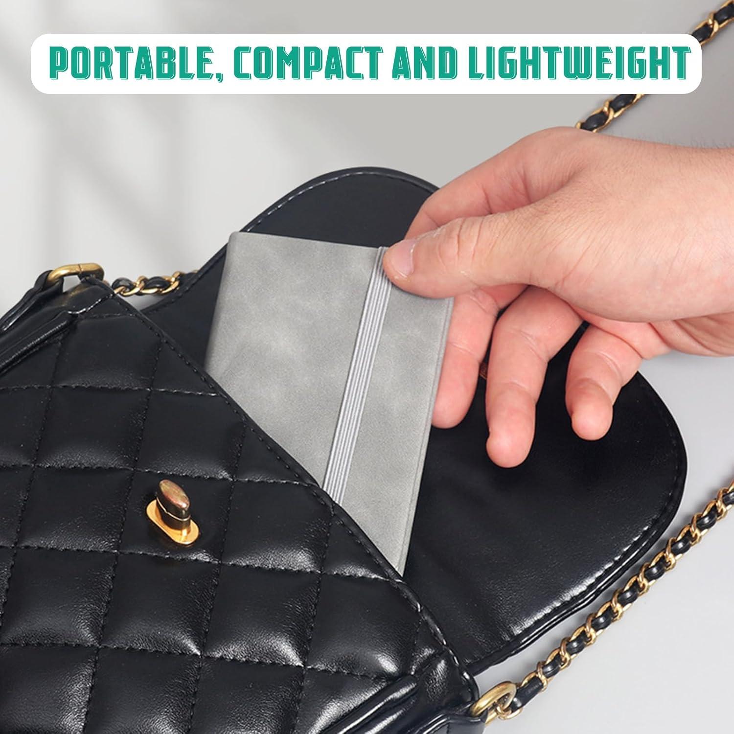 Paquete de 4 Cuadernos de Bolsillo Gorofit 800 Páginas Rayadas