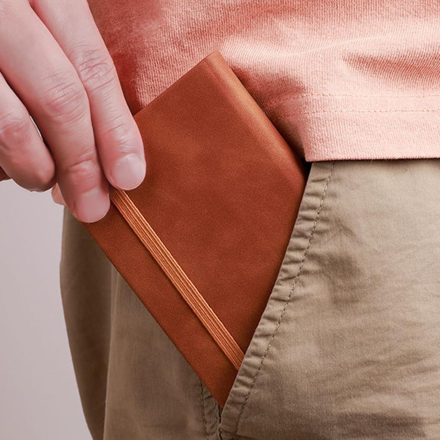 Paquete de 4 Cuadernos de Bolsillo Gorofit 800 Páginas Rayadas