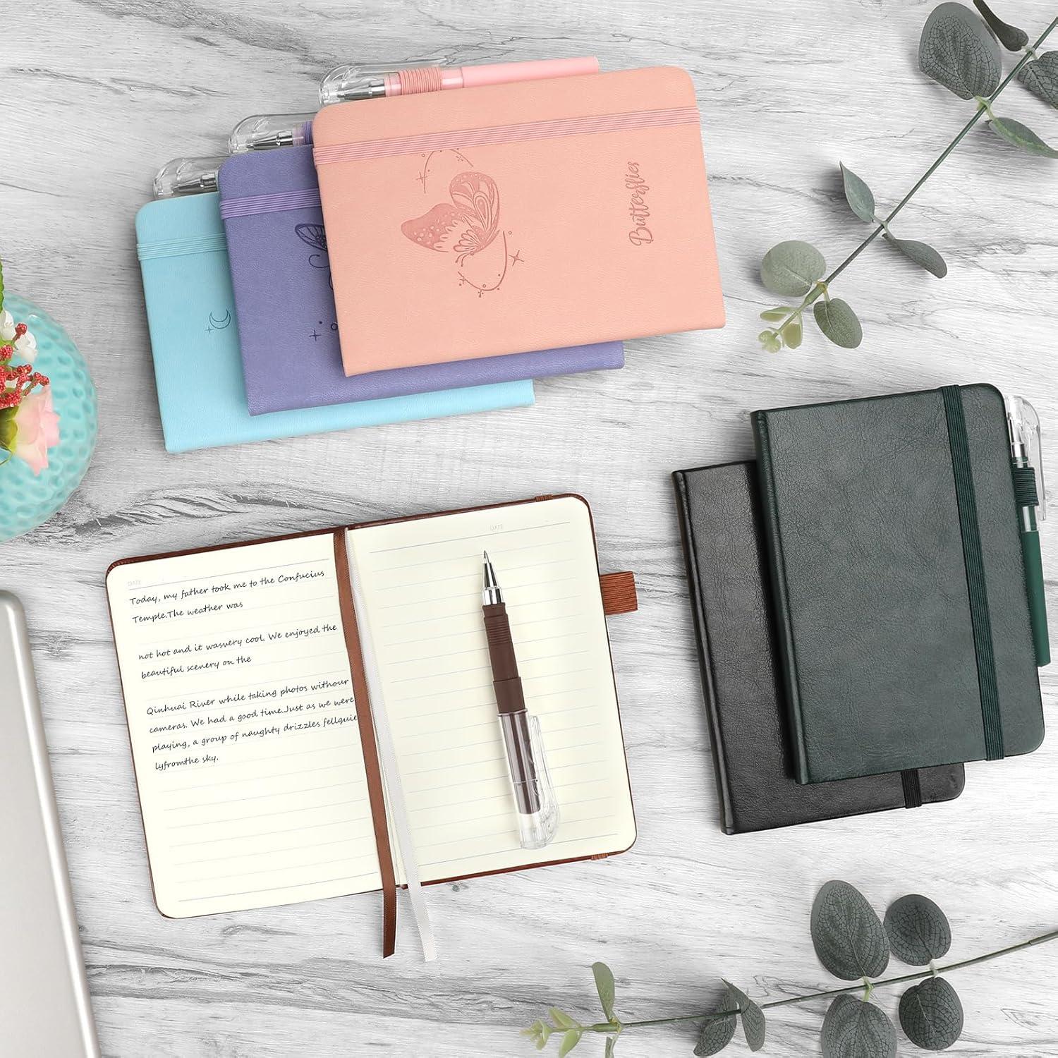 Cuadernos A6 Oucaru 3 Paquete Mariposa Multicolor 120 Páginas